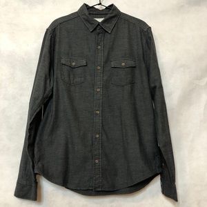 Aeropostale Long Sleeved Button Down Shirt Sz M